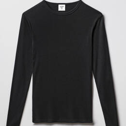 Le Maillot de Corps Manches Longues - Noir Charbon