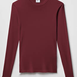 Le Maillot de Corps Manches Longues Homme - Bordeaux