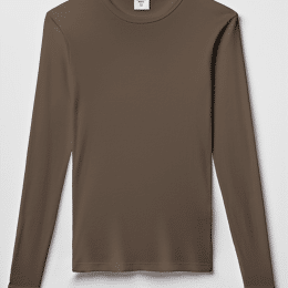 Maillot de Corps Femme Manches Longues - Vert Kaki