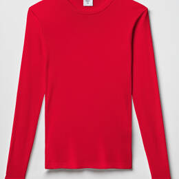 Maillot de Corps Femme Manches Longues - Rouge