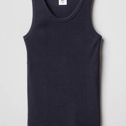 Débardeur Homme Marcel Signature  - Bleu Marine