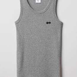 Véritable Débardeur Marcel - Gris Chiné