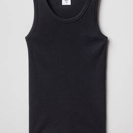 Débardeur Homme Marcel Signature - Noir Charbon