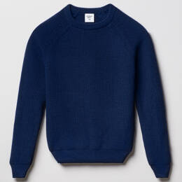 Pull Femme Laine Mérinos - Bleu