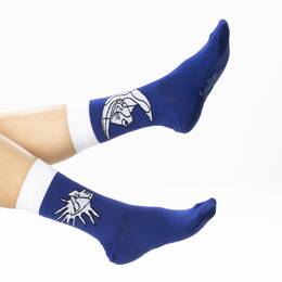 Visage Lune Soleil | Paire de chaussettes dépareillées