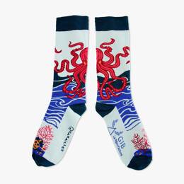GIB La Manufacture | Paire de chaussettes "Le poulpe"