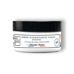 Crème hydratante soin visage après-rasage