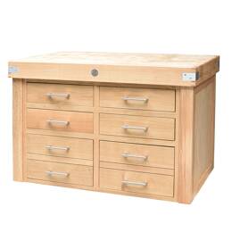 Billot avec ses nombreux rangements