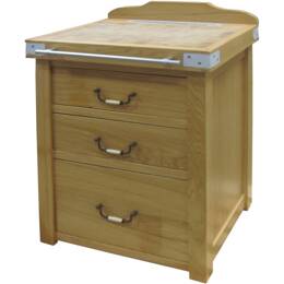 Le Billot Tiroir spécial finition chêne massif