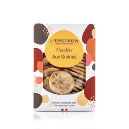 Biscuit Apéritif Crackers aux graines