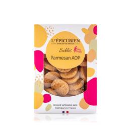 Biscuit Apéritif Sablés au Parmesan AOP (sans gluten)