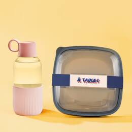 Pack en verre (lunch box + gourde indoor)