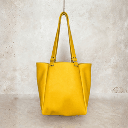 Le Ophrys | Taurillon nubuck jaune