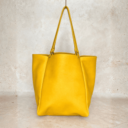 Le grand Ophrys | taurillon nubuck jaune