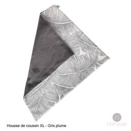 HOUSSES SEULES DÉCO 55x55CM POUR COUSSIN XL