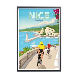 Affiche Cyclisme - Nice French Riviera | Sport à l'Affiche