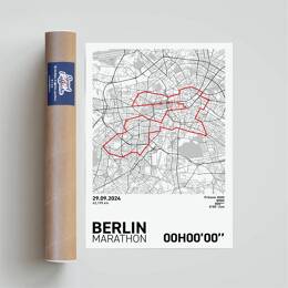 Affiche Running - Marathon De Berlin | Sport à l'Affiche