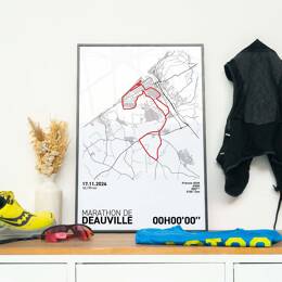 Affiche Running - Marathon De Deauville | Sport à l'Affiche