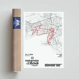 Affiche Running - Marathon De La Rochelle | Sport à l'Affiche