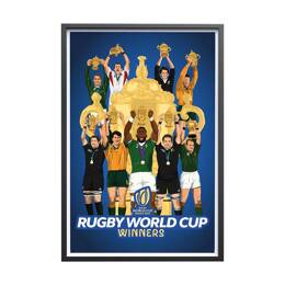 Affiche les légendes du rugby (foot, basket...)