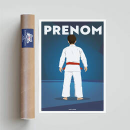 Affiche Judo - Enfant Personnalisé | Sport à l'Affiche