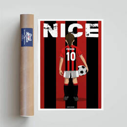 Affiche Foot Nice - Enfant Personnalisée | Sport à l'Affiche
