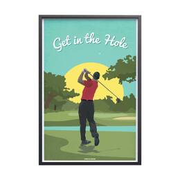 Affiche Golf - Get In The Hole | Sport à l'Affiche