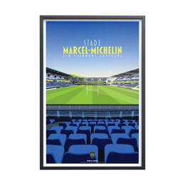 Affiche Asm Clermont Auvergne - Stade Marcel-michelin | Sport à l'Affiche