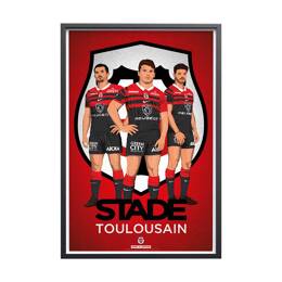 Affiche Stade Toulousain - Les Rouge Et Noir | Sport à l'Affiche