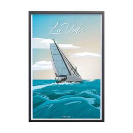 Affiche Sports Nautiques - Voile | Sport à l'Affiche
