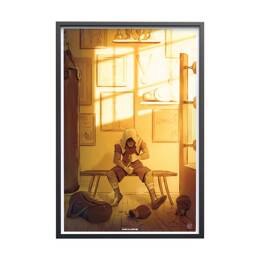 Affiche Boxe - "Boxing Club" By Losty | Sport à l'Affiche