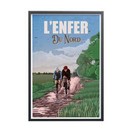 Affiche Cyclisme - Paris-roubaix, L'enfer Du Nord | Sport à l'Affiche