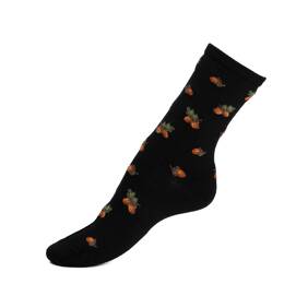 Glands - chaussettes femme - laine noire