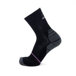 Chaussettes cyclisme - Broussaud Sport - noir-gris