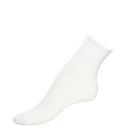 La dentelle - chaussettes femme - coton ecru