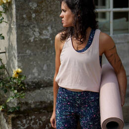 Débardeur SIBIA Rose Pétale