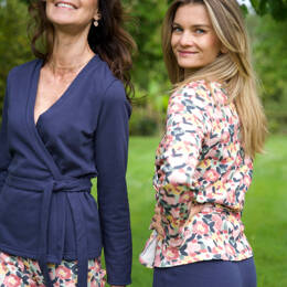 Kimono Pyjama SITELLE Bleu Marine