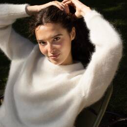 Pull Tina Angora à tricoter