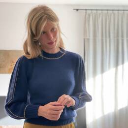 Pull Alix Mohair et or - 9 coloris.