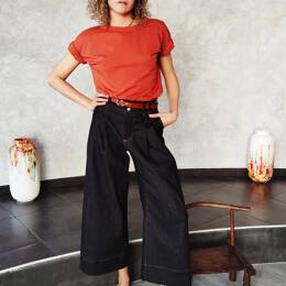 Tee-shirt Louise bio gots Safran