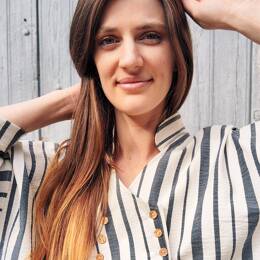 CHEMISE LISON à rayures oversize