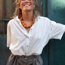 CHEMISIER MAGUELONE BIO Ivoire