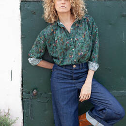 Chemise Marta Bio oiseaux Ginko