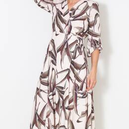 Robe Justine cache-coeur Rose Queen