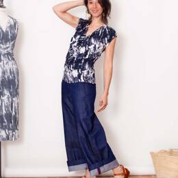 TEE-SHIRT ANNA brush bleu