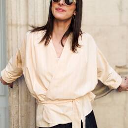 Blouse Louison rayures soleil