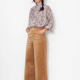 Pantalon Marinette BIO  Velours "Camel" -30% PETIT DEFAUT