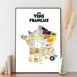 Carte de France des Vins