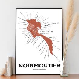 Carte de Noirmoutier