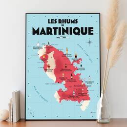 Carte des Rhums de Martinique